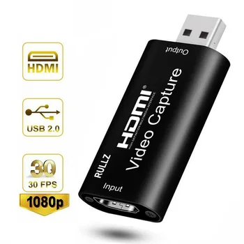 1080P USB 3.0 2.0 digitalizačné Karty, HDMI, Video Grabber, Záznam, Pole pre PS4 XBOX, PC Hry, Živé Vysielanie, DVD, HD Kamera, Záznam