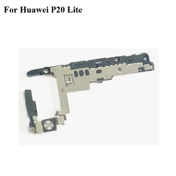 2 KS Pre Huawei P20 Lite S 20 Lite Malé Zadný Rám púzdro kryt na základnej Doske Flash svetlom Baterky lampy sklo Objektívu