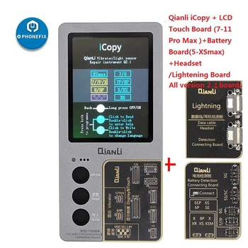 QIANLI iCopy Plus pre iPhone 7 8 X XR XS XSMAX 11 Pro Max Originálny Displej/Dotykový EPROM/LCD/Vibrátor Prenos Programátor