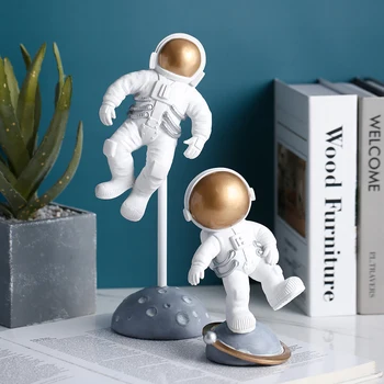 Nordic Živice Plavidlá Moderné Astronaut Miniatúrne Figúrky Víla Záhradný Stôl Domáce Dekorácie Vybavenie Výrobkov Izba Príslušenstvo