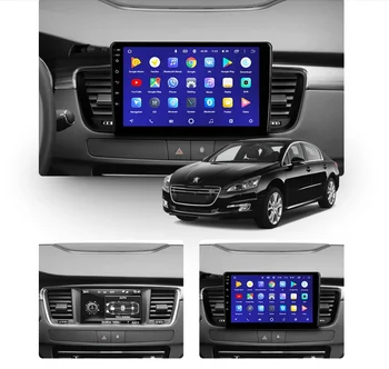 Android 10.0 GPS Navigácie rádio prehrávač Pre Peugeot 508 2011 2012 roky 2013-2018 auto rádio prehrávač, stereo hlava jednotky stavať v carplay