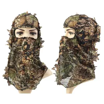 3D Leaf Kamufláž Ghillie Suit Outdoor, Lov Birding Sledovanie Fotografovanie Oblečenie Priedušná Džungľa Oblečenie pre Hunter