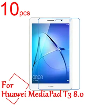 10pcs Ultra Číre/Matné/Nano proti Výbuchu LCD Screen Protector kryt Na Huawei Mediapad T3 10 7.0 8.0 3G WiFi Ochranný film