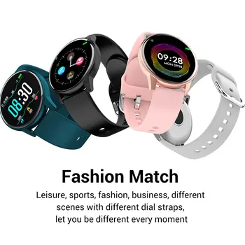 Zl01 Smart Hodinky pre Ženy, Krvný Tlak, Monitorovať Životnosť 7 dní Smartwatch ios Android Nosenie pre Huawei, Samsung Telefón PK GT2