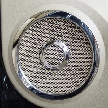 8pcs Nehrdzavejúcej ocele dvere reproduktorov krúžky chrome kryt rámu pre Honda CRV CR-V 3. generácia 2007 2008 2009 2010 2011 rok