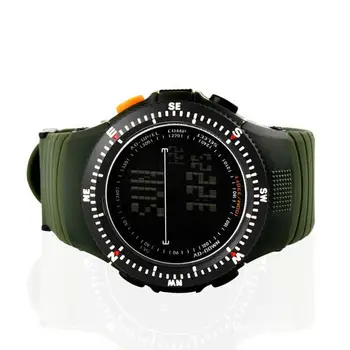 2017 Nový, Originálny Mužov Športové Hodinky LED Digitálne Vojenské Sledovať 50M Nepremokavé Vonkajšie Multifunkčné Unisex Študent náramkové hodinky