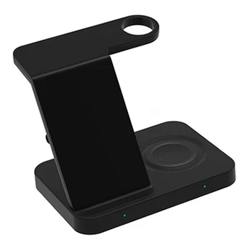 Qi Bezdrôtovú Nabíjačku Dock Stanica pre Samsung Galaxy Puky Výstroj S3/Športové Bezdrôtové Nabíjanie Stojan pre iPhone Airpods Pro Watch 5 4