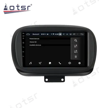 Pre Fiat 500X - 2019 128GB Android 10 autorádia Hráč 2 Din GPS Navigácie Hráč Auto DVD Multimediálny Prehrávač, WIFI, RDS IPS