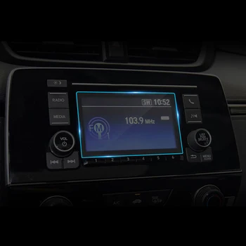 Tvrdené Sklo Auta GPS Navigácie Chránič Obrazovky LCD Dotykový Displej Film Ochranná Nálepka Pre Honda CR-V CRV 2017 2018 2019