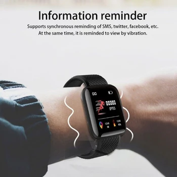Bluetooth IP67 Fitness Trackerov Smartwatch Pre Sledovanie Tepovej frekvencie A Spánku Detekcie Športové Hodinky Pre Mužov A Ženy
