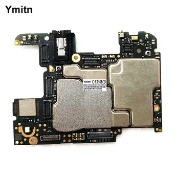 Ymitn Odomknutý Hlavných Mobilných Doske Doske Doske S Čipmi Obvody Flex Kábel Pre Xiao MI A3 MIUI ROM