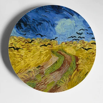 Van Gogh Doska Dekorácie Umenie Dosky, Dekoratívne Dosky Závesné Dosky Steny Doskou Európskej Dekor Keramické Nástenné Pozadí Doska
