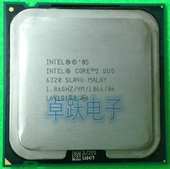 Intel Core 2 Duo E6320 CPU 1.86 G Procesor (1.86 Ghz/ 4M /1066GHz) Socket 775 doprava zadarmo