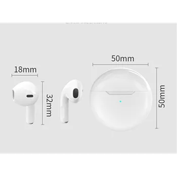 NOVÉ Pro 10 TWS Slúchadlá Bezdrôtové Bluetooth Slúchadlá Hi-Fi stereo Slúchadlá Slúchadlá Pre iPhone android, huawei xiao