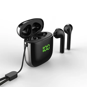 WK60 TWS Bluetooth Slúchadlá Prenosné Bezdrôtové Stereo Slúchadlá Športové Slúchadlá S LED Displej Mini Slúchadlá